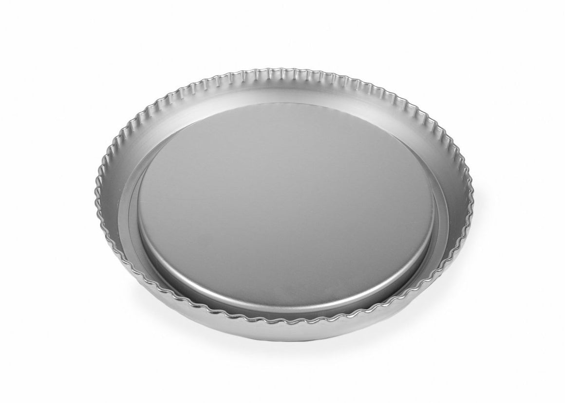 Silverwood bakeware  9 inch Crimped Flan Loose Base and Sponge Insert