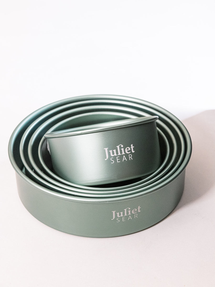 Round Cake Tin Solid Base 10x3 1/4 inch – Juliet Sear Online Range