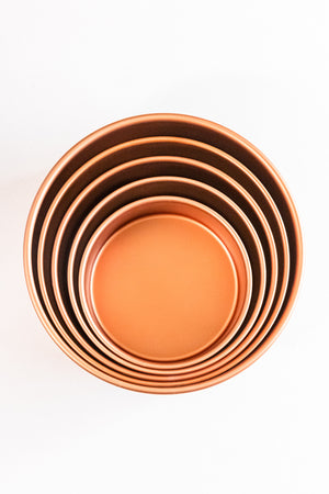 Round Cake Tin Solid Base 10x3 1/4 inch – Juliet Sear Online Range
