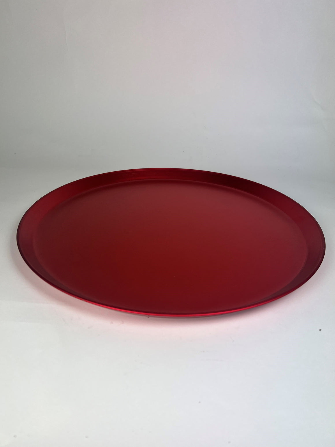 Red 14 inch Heavy Duty Pizza Plate