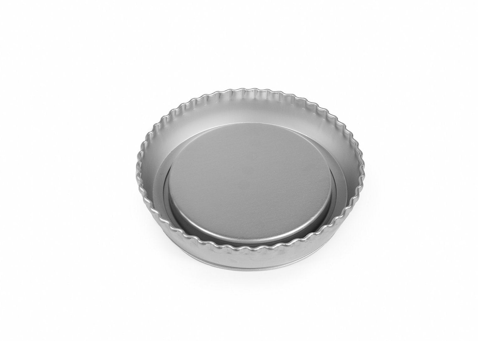 inch Crimped Flan Loose Base Sponge Insert Silverwood Bakeware