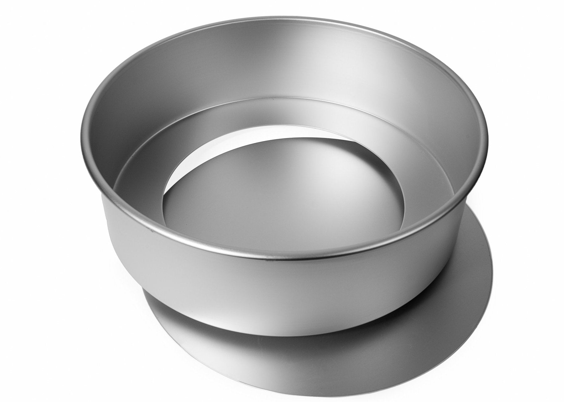 8x3 inch Round Cake Tin with Solid Base