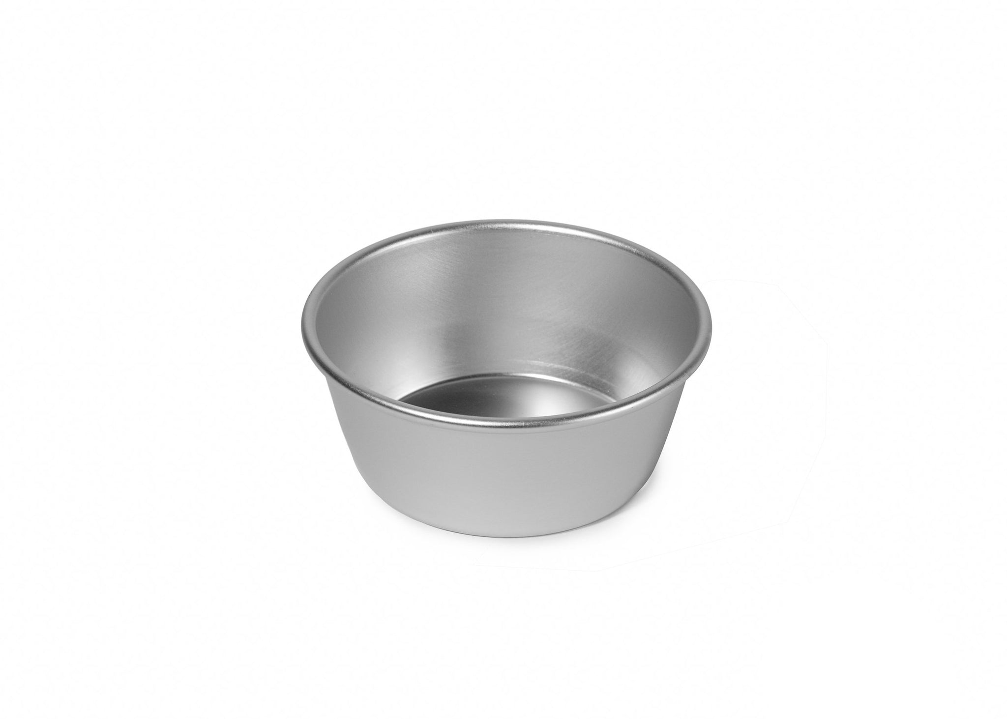 8pcs Muffin Cake Pan, Silver Aluminum Cupcake Pan, For Baking