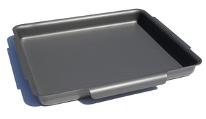 14 1/2 x 12 x 1 1/2 inch Large Oven Roasting Tray Hard Anodised