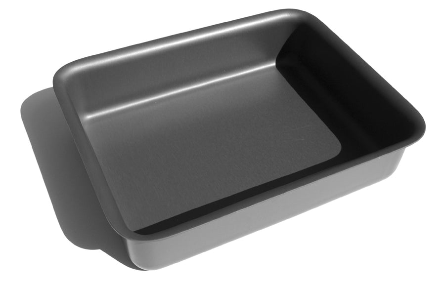 10 x 8 x 2 1/2 inch Deep Oven Roasting Dish Hard Anodised